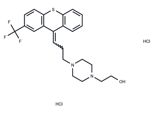 TargetMol Chemical Structure Flupentixol dihydrochloride