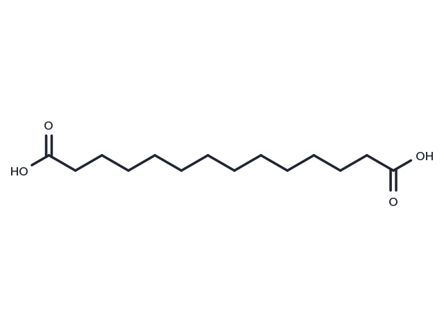 Tetradecanedioic acid Chemical Structure