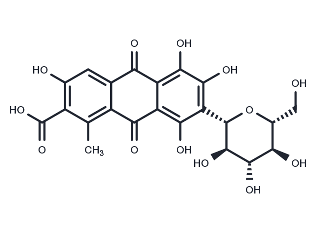TargetMol Chemical Structure Carminic acid