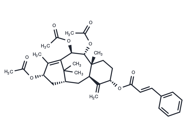 2,7-Dideacetoxytaxinine J Chemical Structure