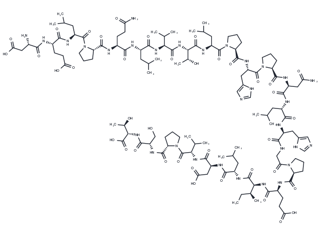 Fibronectin Type III Connecting Segment Fragment 1-25 Chemical Structure