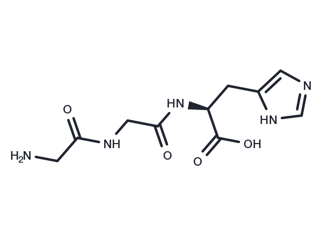 Diglycyl-histidine Chemical Structure