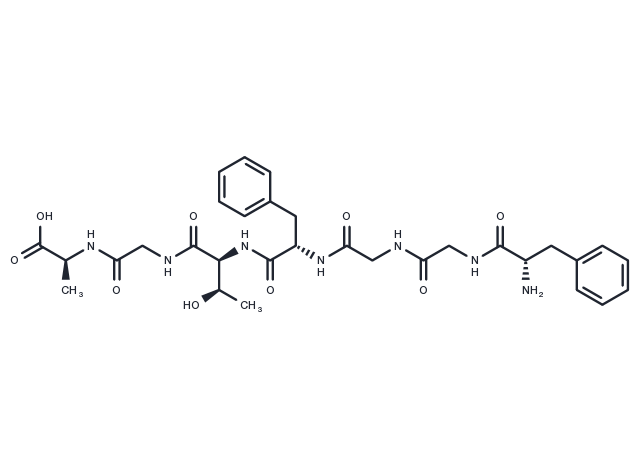 TargetMol Chemical Structure Nociceptin (1-7) acetate