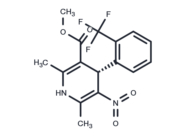 TargetMol Chemical Structure (S)-(-)-Bay-K-8644