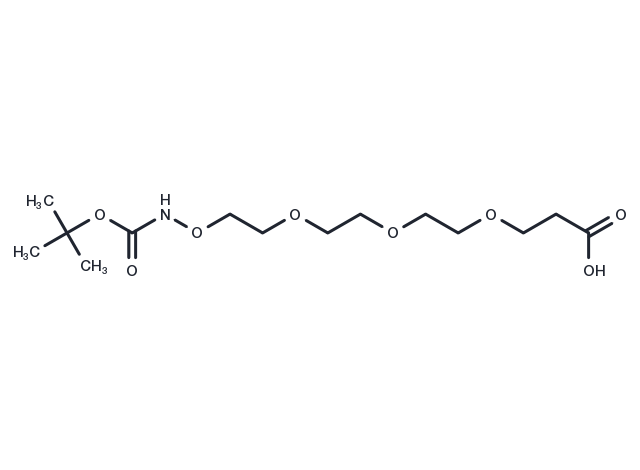 TargetMol Chemical Structure Boc-Aminooxy-PEG3-acid
