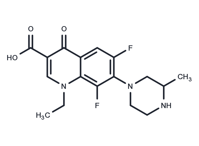 TargetMol Chemical Structure Lomefloxacin