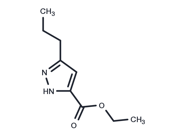 Ethyl 5-Propylpyrazole-3-carboxylate Chemical Structure