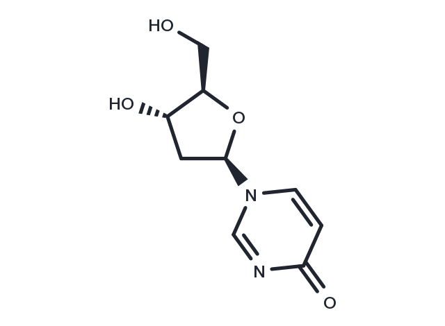 2-Deoxy-2’-deoxyuridine Chemical Structure
