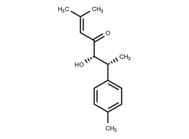 TargetMol Chemical Structure 8-Hydroxy-ar-turmerone