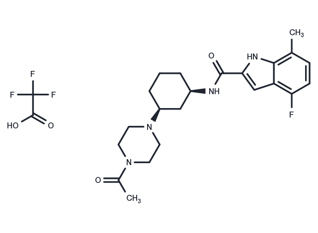 TargetMol Chemical Structure EZM0414 TFA