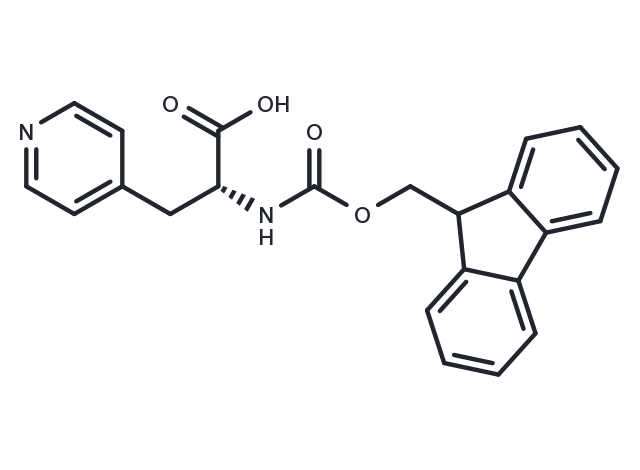 Fmoc-D-4-Pal-OH Chemical Structure