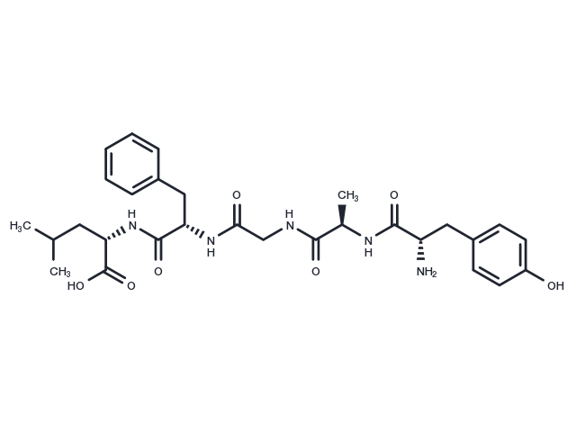 TargetMol Chemical Structure [D-Ala2]leucine-enkephalin