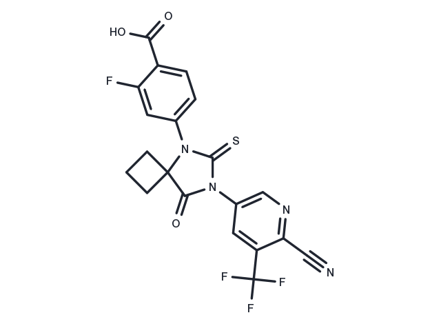 Apalutamide-COOH Chemical Structure