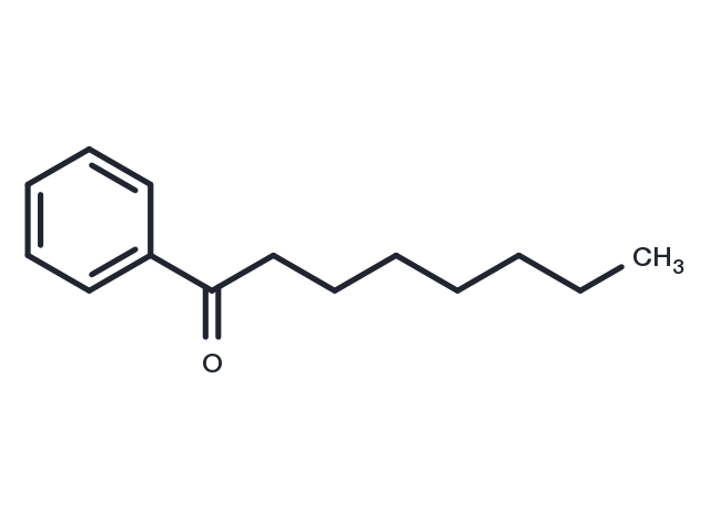 Octanophenone Chemical Structure