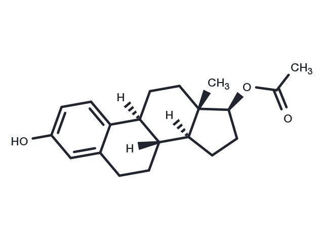 TargetMol Chemical Structure β-Estradiol 17-acetate