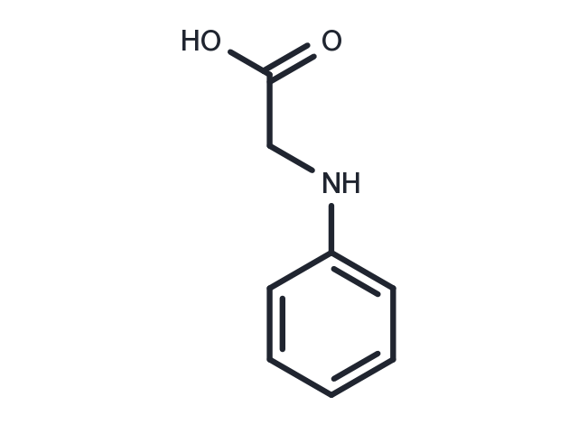 2-(Phenylamino)acetic acid Chemical Structure