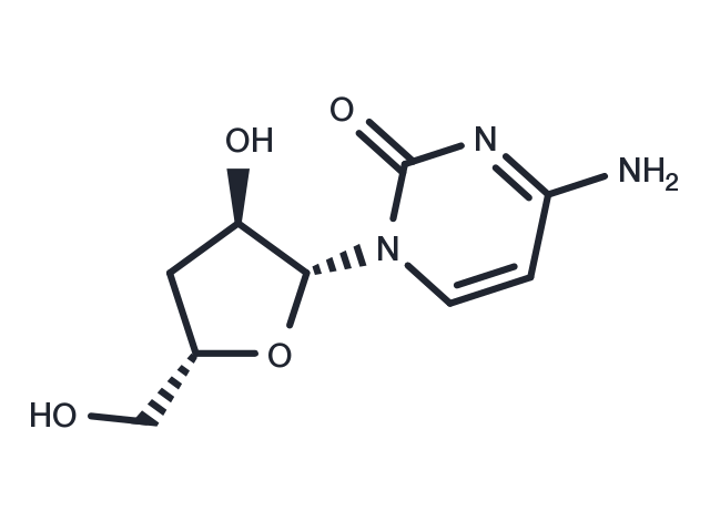 3’-Deoxycytidine Chemical Structure