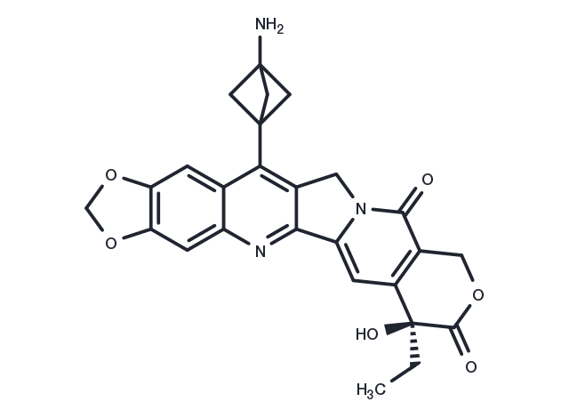 NH2-bicyclo[1.1.1]pentane-7-MAD-MDCPT Chemical Structure