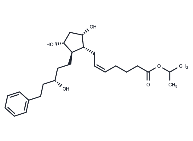 15(S)-Latanoprost Chemical Structure