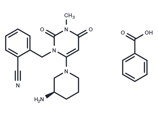 TargetMol Chemical Structure Alogliptin Benzoate