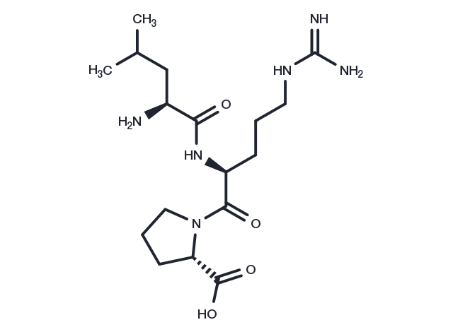 Leucylarginylproline Chemical Structure