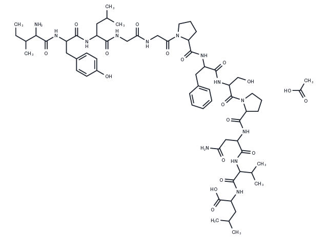 C-Reactive Protein (CRP) 174-185 acetate Chemical Structure