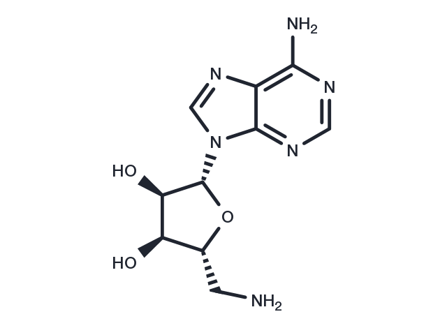 TargetMol Chemical Structure 5'-Amino-5'-deoxyadenosine