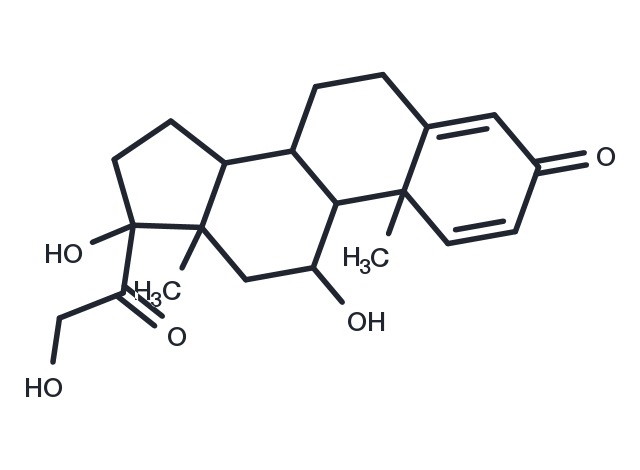 TargetMol Chemical Structure Prednisolone