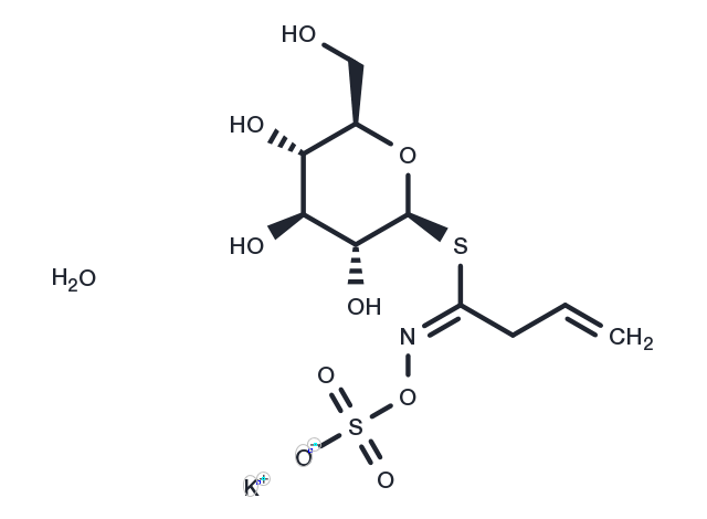 Sinigrin Chemical Structure