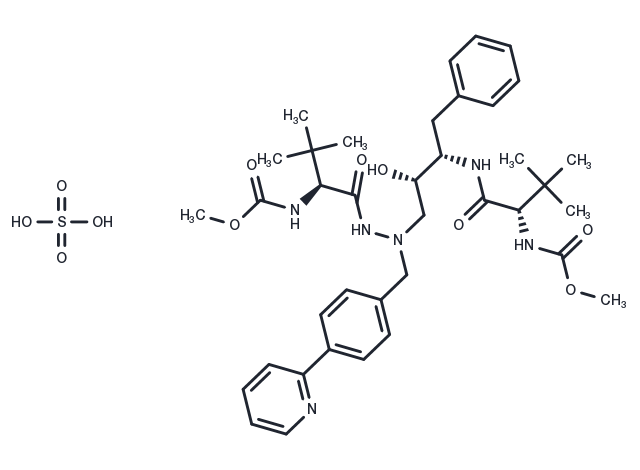 TargetMol Chemical Structure Atazanavir sulfate