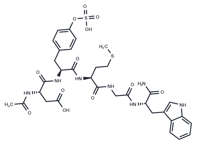 CCK (26-30) (sulfated) Chemical Structure