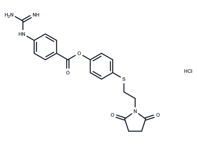 TargetMol Chemical Structure Patamostat HCl