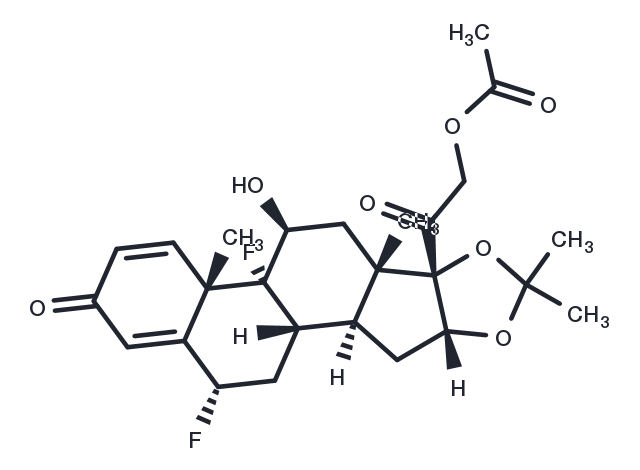 TargetMol Chemical Structure Fluocinonide