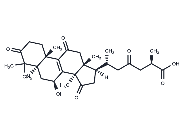 Ganoderic acid C1 Chemical Structure