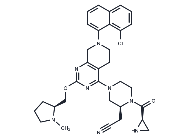 KRAS G12D inhibitor 6 Chemical Structure