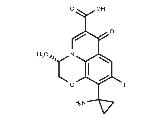 Pazufloxacin Chemical Structure