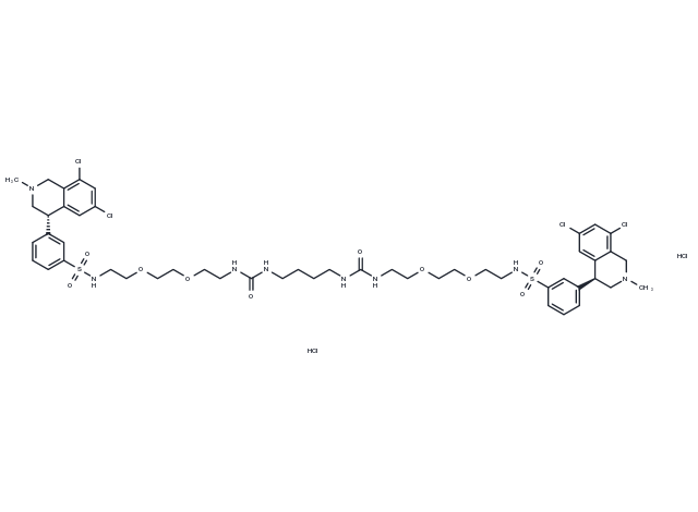 Tenapanor HCl Chemical Structure