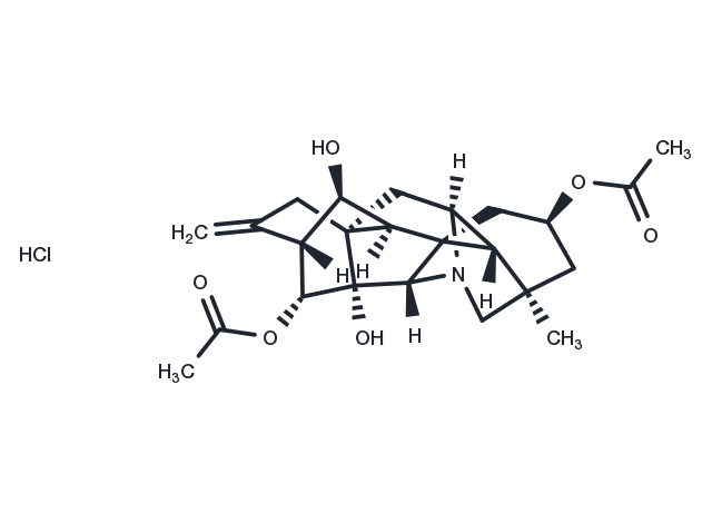 TargetMol Chemical Structure Guan-fu base A hydrochloride(1394-48-5 free base)