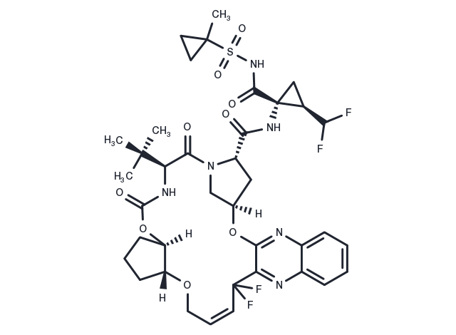 TargetMol Chemical Structure Glecaprevir