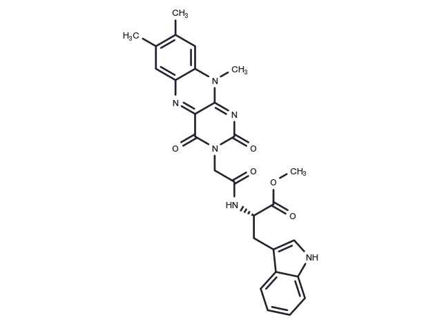 Flavinyltryptophan Chemical Structure