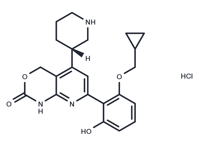 Bay 65-1942 hydrochloride Chemical Structure