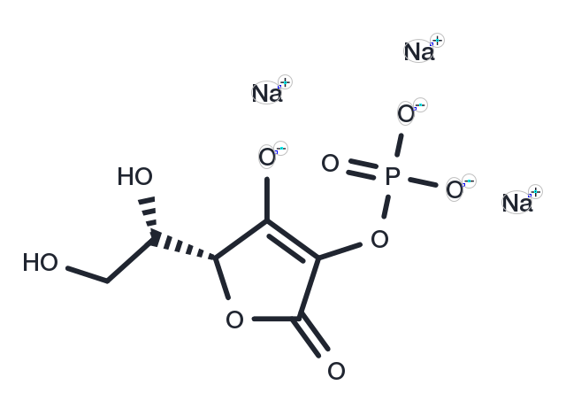 TargetMol Chemical Structure L-Ascorbic acid 2-phosphate trisodium