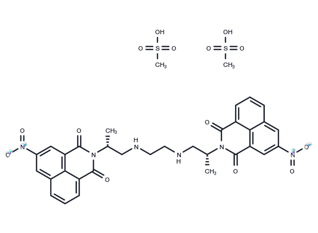 Bisnafide mesylate Chemical Structure