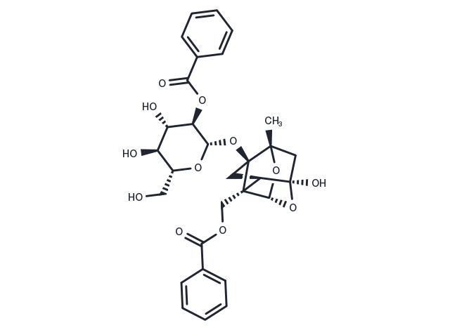 2'-O-Benzoylpaeoniflorin Chemical Structure
