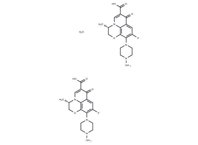 TargetMol Chemical Structure Levofloxacin hydrate