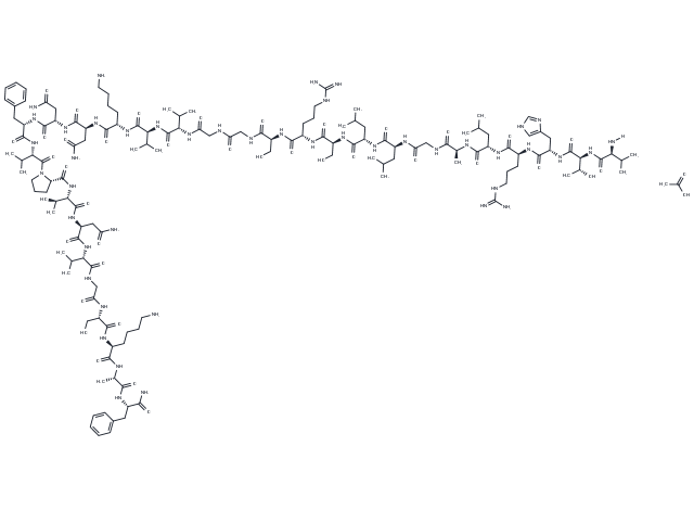 TargetMol Chemical Structure HCGRP-(8-37) acetate