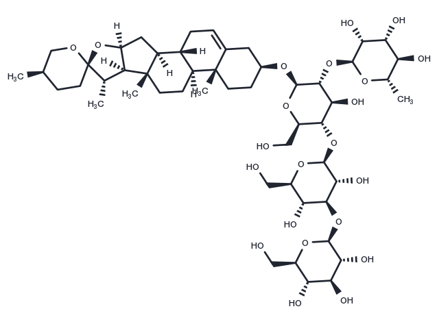 Zingiberen newsaponin Chemical Structure