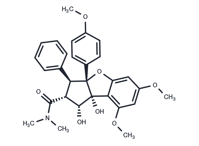 TargetMol Chemical Structure Rocaglamide