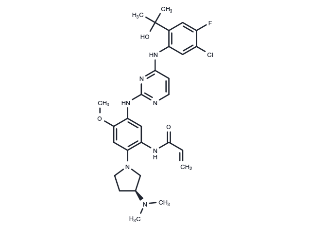 TargetMol Chemical Structure (S)-Sunvozertinib