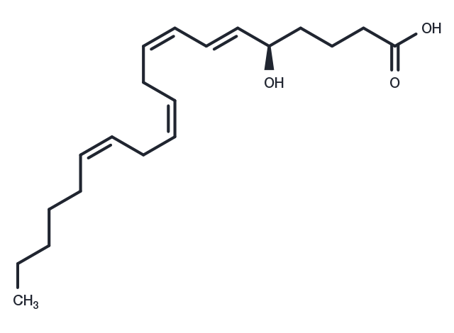 5(R)-HETE Chemical Structure